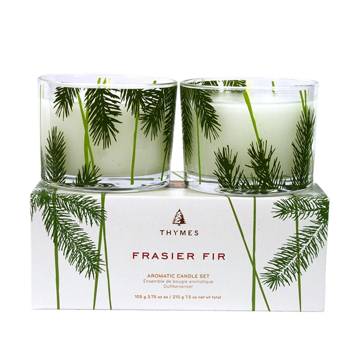 Thymes Frasier Fir Pine Aromatherapy Candle Set  Lodge Torrey Pines – The  Lodge at Torrey Pines