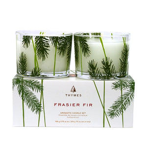 Thymes Frasier Fir Pine Candle Set