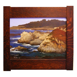 Framed Painting of Point Lobos by Brian Blood