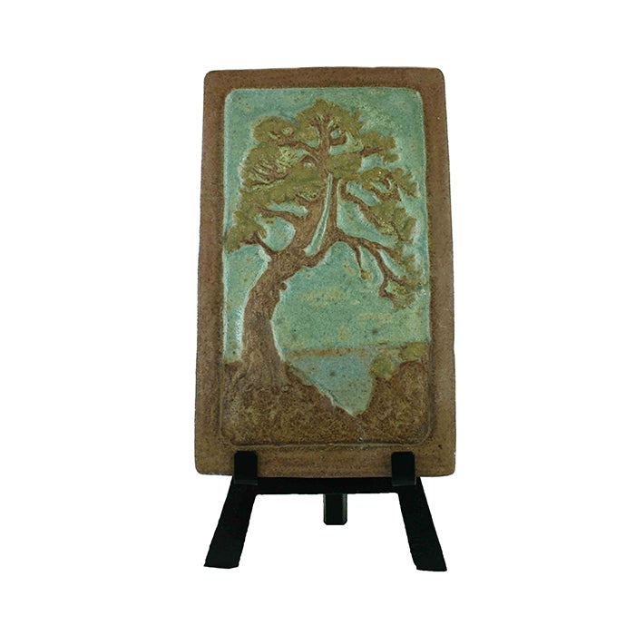 Clay Tile featuring the Torrey Pine by Laid Plumleigh