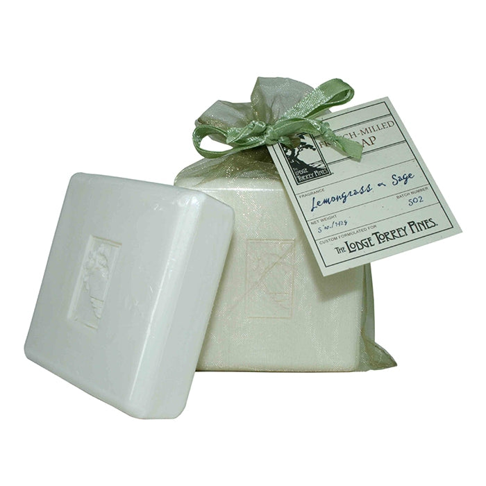 Lemongrass and Sage French-Milled Soap 5oz