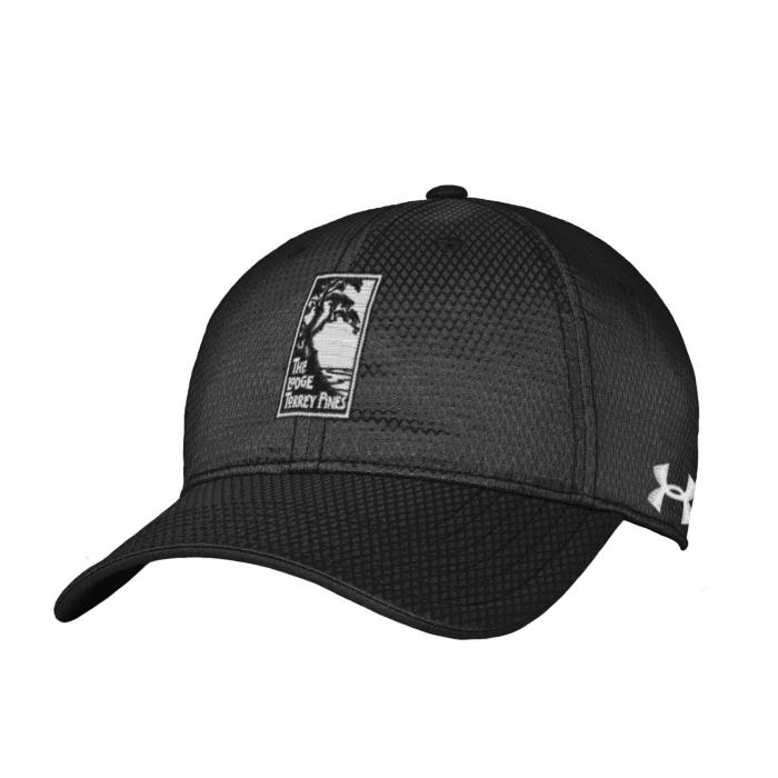 Men's Under Armour Zone Adjustable Hat |The Lodge at Torrey Pines Black